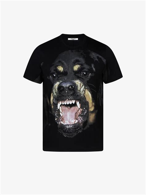 rottweiler tee givenchy|Givenchy paris t shirt sale.